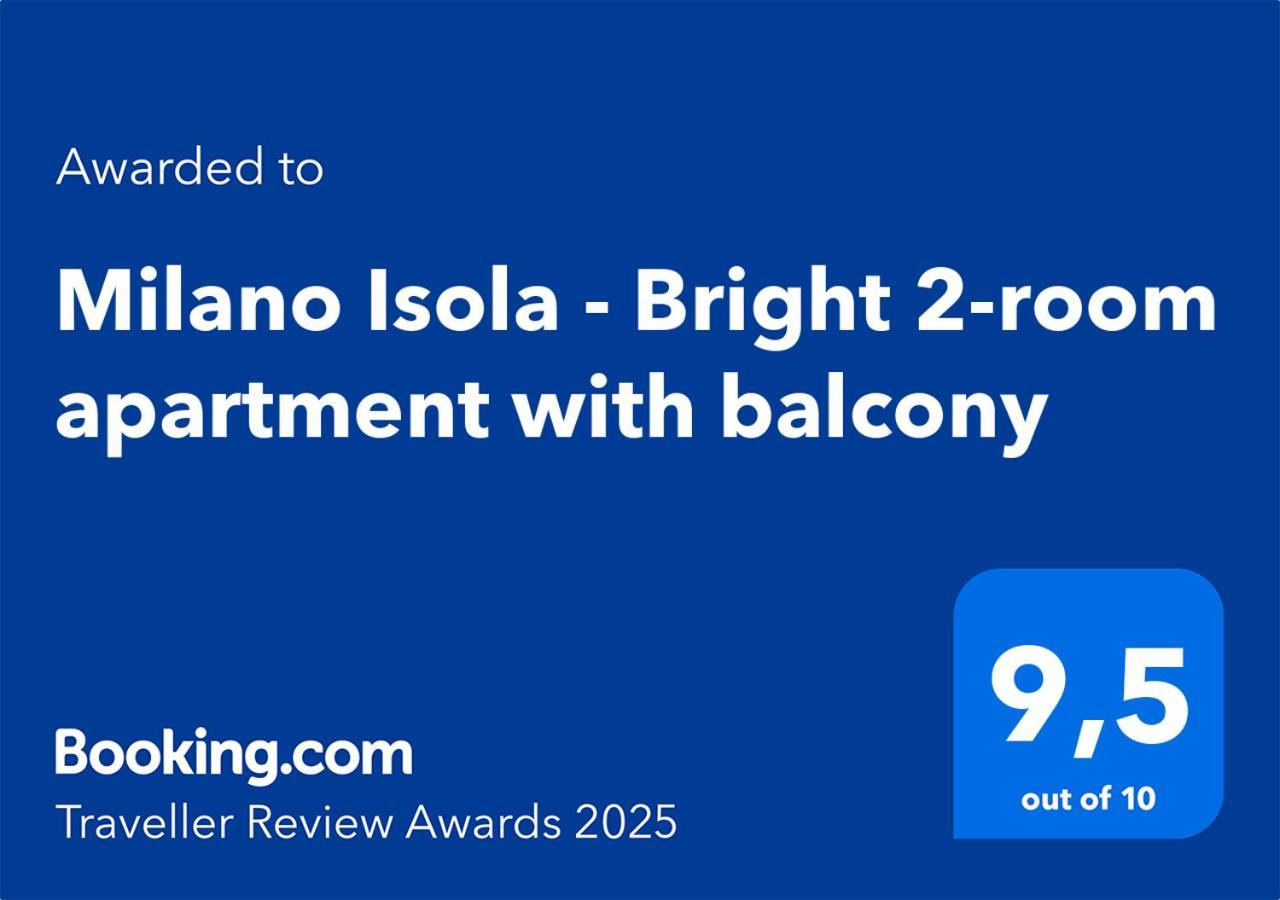 Milano Isola - Bright 2-Room Apartment With Balcony Exteriör bild
